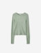 Scoop-Back Cotton Cardigan